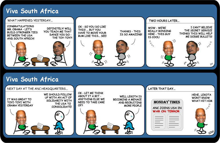 Click cartoon to read full post or to COMMENT Would you vote for a DA-Shikota alliance? cartoon